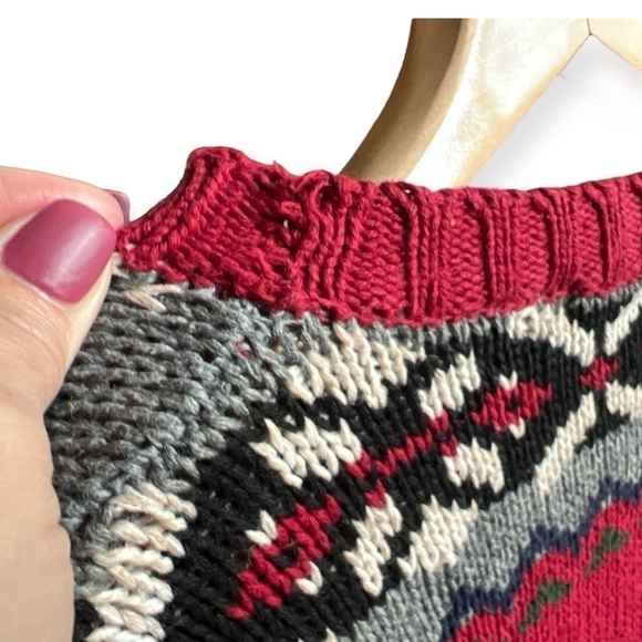 American Eagle Outfitters Vintage Men’s Nordic Ramie Crewneck Sweater, Medium - Picture 7 of 12